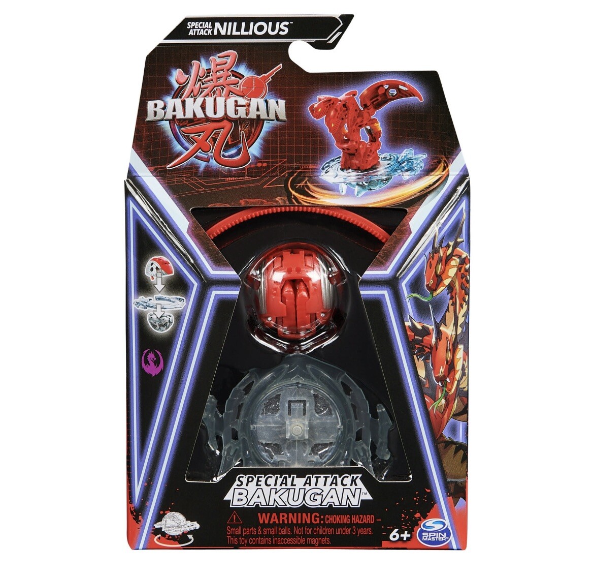 Bakugan Gen 3 - Wave 2 - Red PYRUS Titanium Special Attack