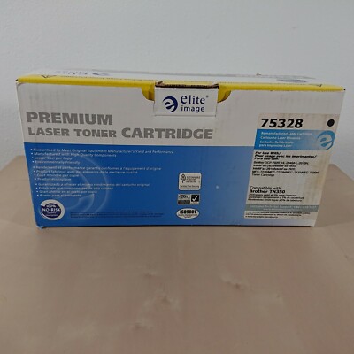 Elite Image 75328 Toner Cartridge 2500 Page Yield Black