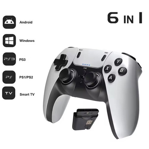 2.4G Wireless Video Game Controller for Smart TV PC PS2 PS3 PS4 Android Phone