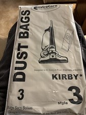 Generic Kirby Style 3 Single Wall Vacuum Bags - 3 Pack  Extra One Thrown In