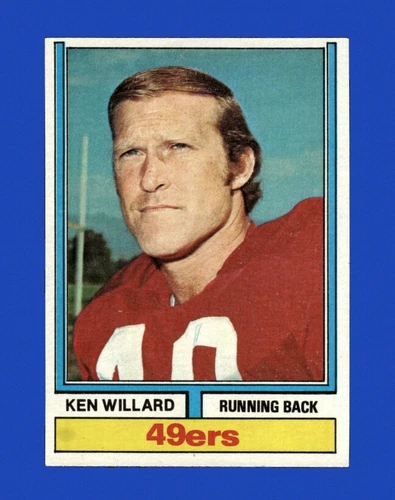 1974 Topps Set-Break # 19 Ken Willard NM-MT OR BETTER *GMCARDS*