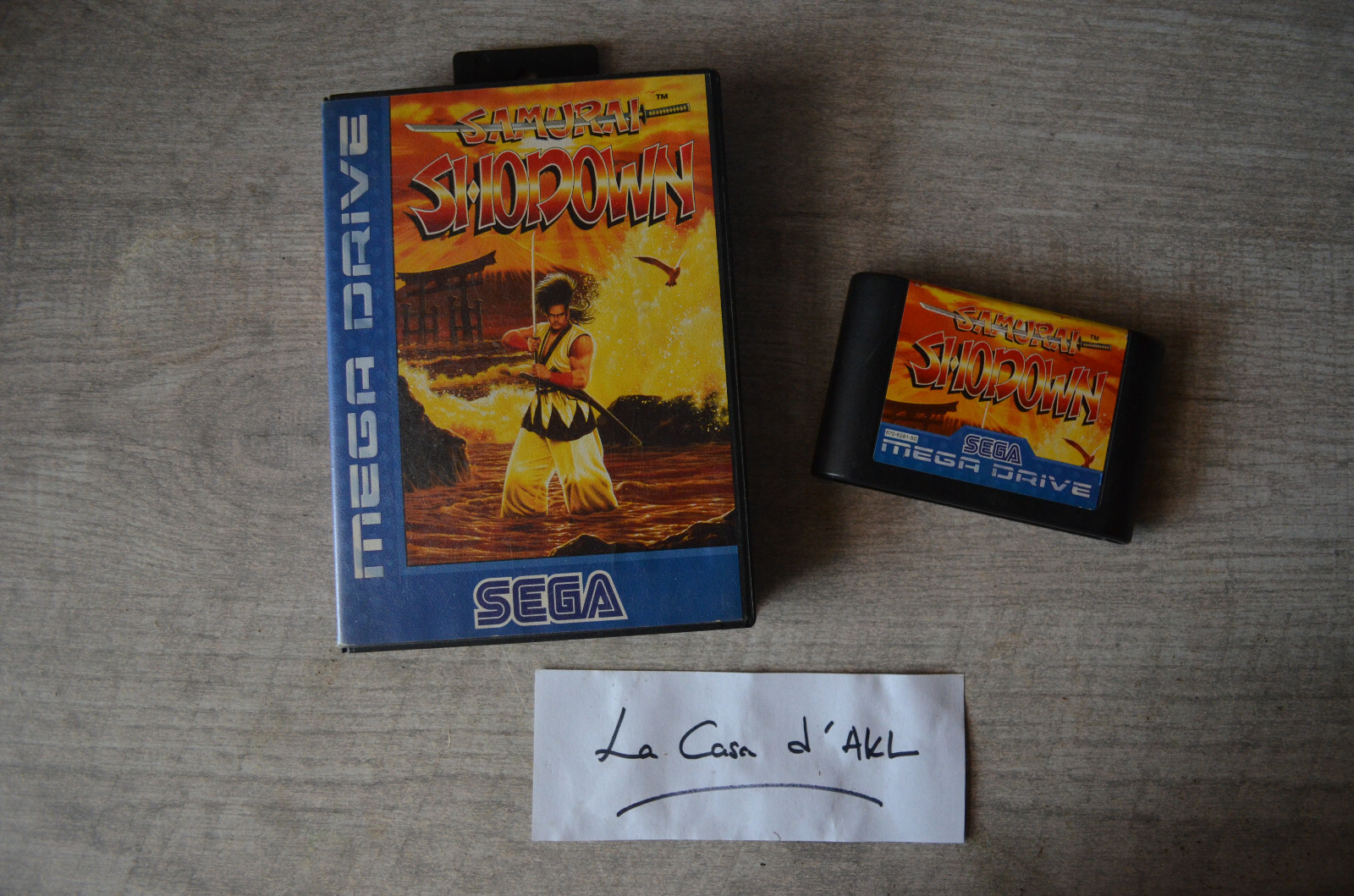 Samurai Shodown sans notice sur Sega Megadrive - PAL FR