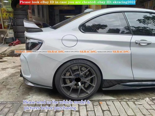 New Style Real Carbon Fiber Rear Trunk Spoiler Wing For BMW F87 M2C M2 2016-2021 - Picture 9 of 17