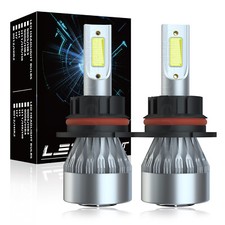 Led Headlight Bulbs Kit High Low Beam 6000k Foglight 8000k Blue Super Bright 2x
