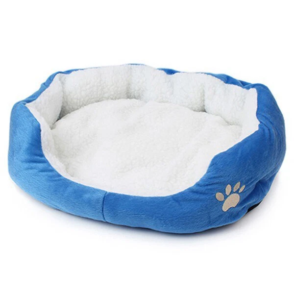 Pet Bed Dog Cat Calming Bed Sleeping Comfy Cave Washable Mat Large - image 3 of 4