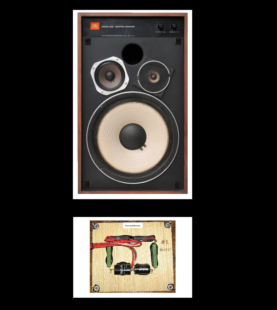 【2本セット販売の1本分】JBL 4312B スピーカー 2本セット販売の1本分】JBL 4312B スピーカー