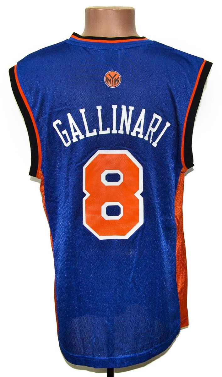 NBA NEW YORK KNICKS BASKETBALL SHIRT JERSEY #8 GALLINARI M