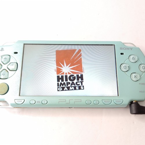 PSP 2000 Mint Green Console Only Playstation Portable Sony - Picture 9 of 9
