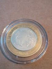 Limited Edition For Queens Las Vegas Nevada $10 Gaming Token Featuring Ace Clubs