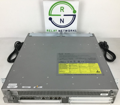 Cisco ASR1002 V04 4x built-in GE ASR1000-ESP5 2x ASR1002-PWR-AC