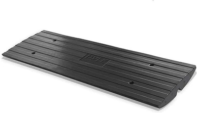 #ad #ad Pyle PCRBDR24 Car Driveway Curb Ramp Black Open Box $72.79