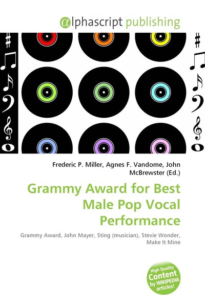 Frederic P. Miller (U. A.) | Grammy Award For Best Male Pop Vocal Performance-image