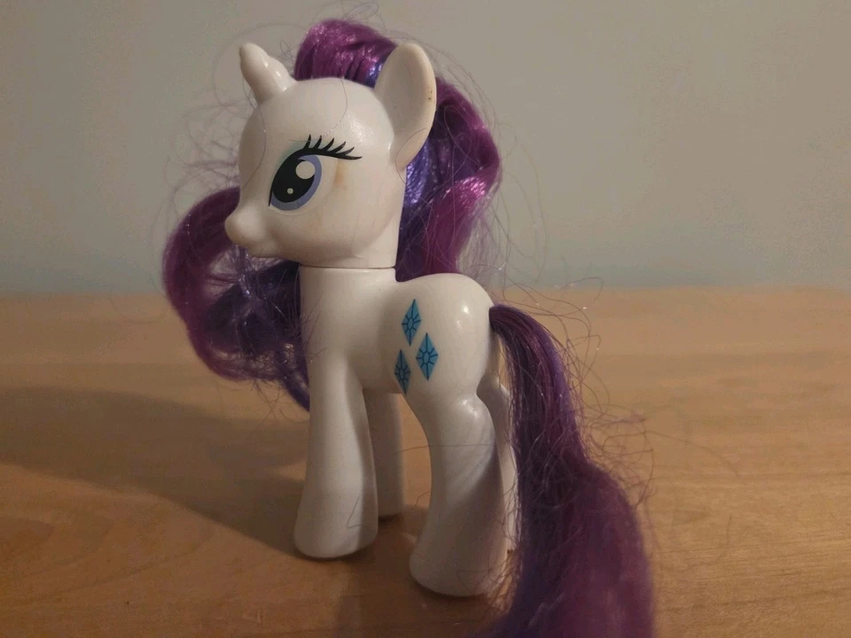 MLP FIM: Figura de juguete de pony suelto cepillable RAREZA 3" G4 Foto 2 de 4