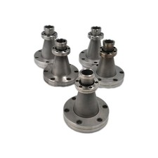 2.75" Conflat to 1.33" Conflat Conical Reducing Nipple