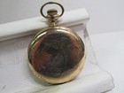 ANTIQUE MANS ELGIN HUNTING CASE POCKET WATCH GOLD FILLED 15 JEWELS