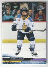 2024-25 Upper Deck PWHL Hockey Purple Parallel #26 Emma Maltais