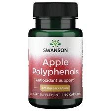 Swanson Maximum Strength Apple Polyphenols 125 mg 60 Capsules