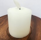 2 Cloche Made W/ Vintage Glass Candle Holders W/Vintage Wood Bases. Handmade — photo 9