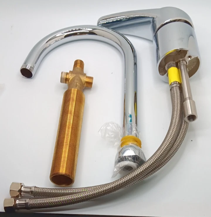 Zurn Z824B0-XL Gooseneck Kitchen Faucet, 4" to 7" Mount, 2 Hole Commercial - Image 3 of 4