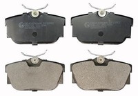 Denckermann Bremsbelagsatz, Scheibenbremse B110902 FüR Vw