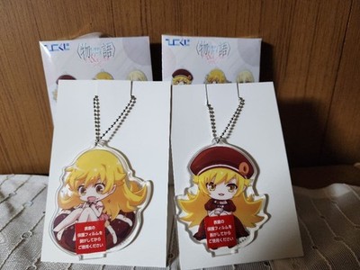 Monogatari Series Off & Monster Season D Prize Acrylic Charm Shinobu Oshino