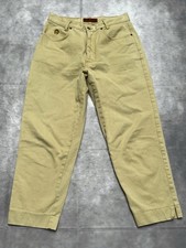 Vintage Etienne Aigner Beige Jeans Damen Gr. 42 #O11-2