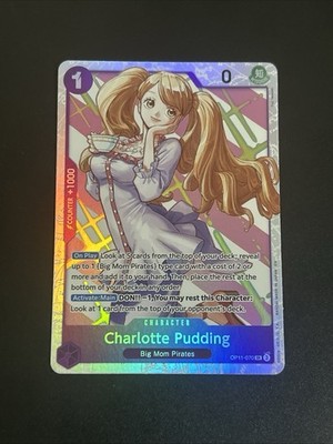 One Piece CCG - Charlotte Pudding OP11-070 SR A Fist Of Divine Speed English