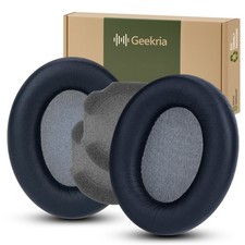 Geekria Protein Leather Ear Pads for Sony WH-1000XM4 Headphones Blue 