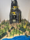 NAVARONE 3412 World War II Playset with Box Vintage MARX Toys  ( 1974 )
