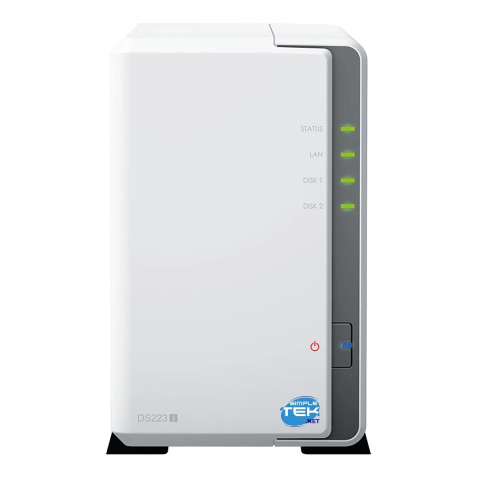 SYNOLOGY DS223J NAS 2-Bay Dual Hard Disk HDD SSD SATA Ethernet LAN IP - Image 2 of 4