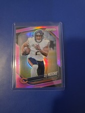 2025 Panini Prizm DJ Moore #92 Pink Prizm Chicago Bears