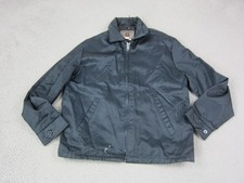 Vintage Spiewak Jacket Mens 44 Blue Bomber Full Zip Made in USA Workwear 90s