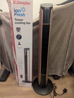 Dimplex IonFresh Cooling Tower Fan with Built-in Ioniser & Remote Copper finish