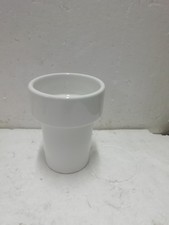 ACCESSORIO BAGNO IN CERAMICA BIANCA  PORTA SPAZZOLINO