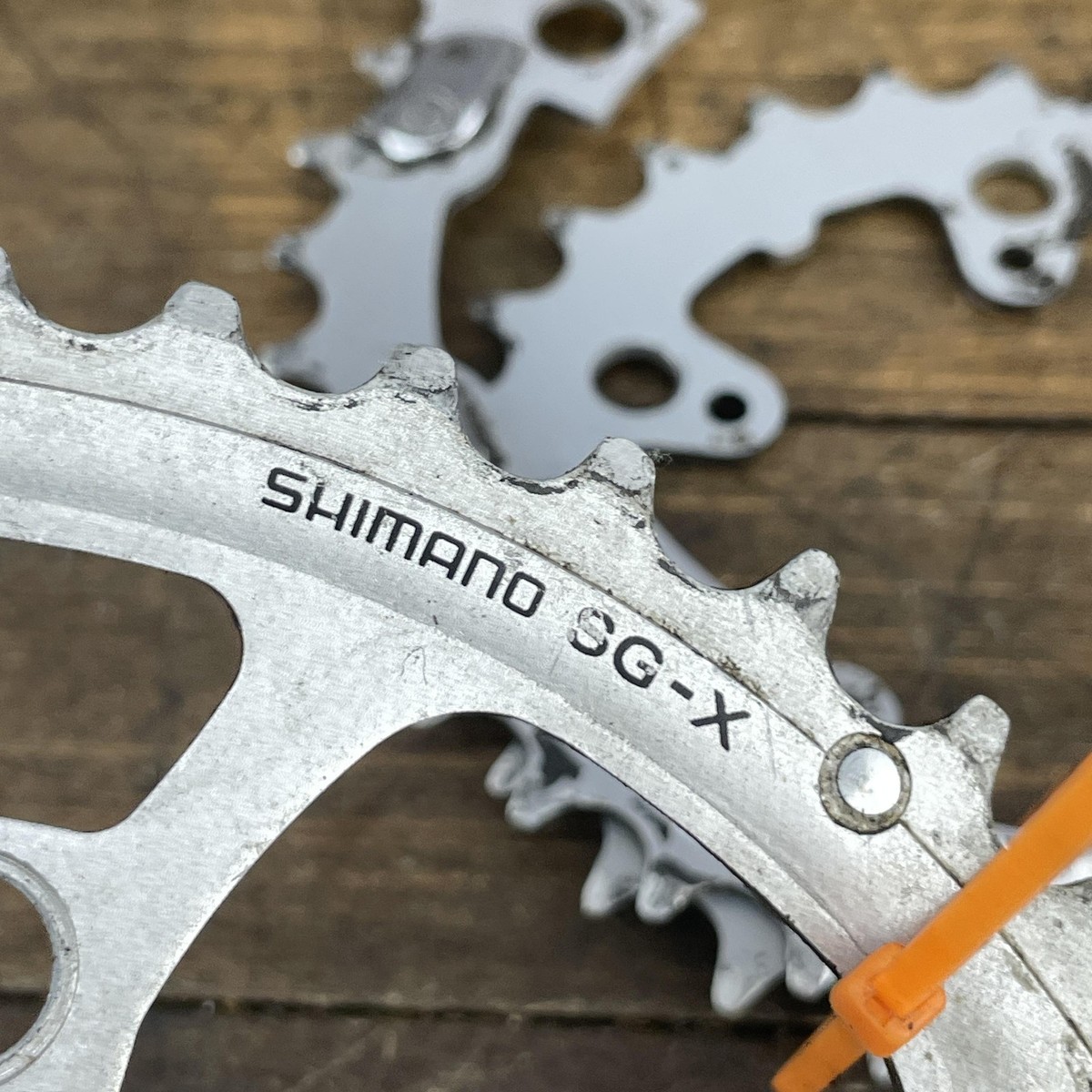 Shimano SG-X Triple Chainring Set 110/74 BCD 5-Bolt 36T 28T DUAL