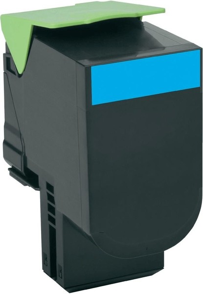 Original Lexmark Toner 70C2XC0 (70C2XCE) Cyan FüR Cs 510-image