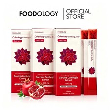 QTY 3 - FOODOLOGY Coleology Cutting Jelly 250g 25g X10 Sticks Weight Loss