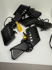 TYCO MATTEL BLACK TRIGGER SPEED CONTROLS Lot 4 PC W/ TERMINAL PLUGS Nice Shape