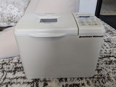 Breadman Ultimate TR2200C Bread Machine Maker Baking Automatic 1 to 2 LB 