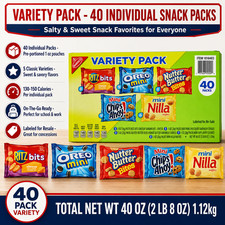Nabisco Cookies & Crackers, Variety Pack, 1 o...