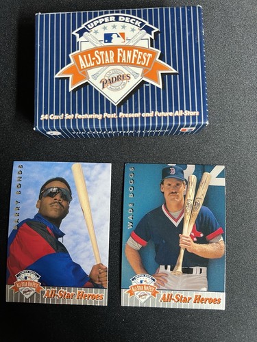 1992 Upper Deck All-Star FanFest Complete 54 Card Set - Picture 8 of 17