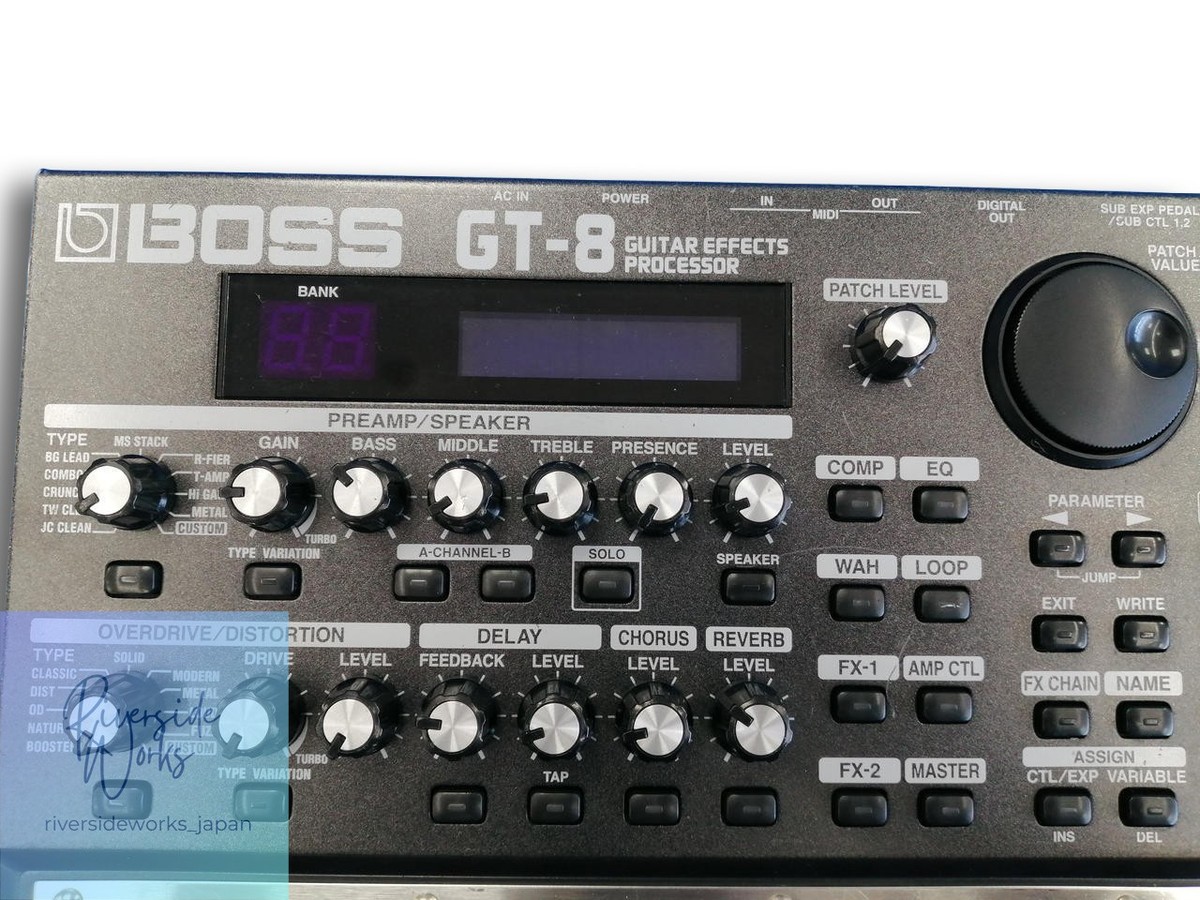 BOSS GT-8 ギターエフェクター BOSS - GT-8 | Guitar Effects Processor