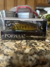 Megabass POP-Max 1/2oz Topwater Sg Small Mouth Bass(limited Edition) New