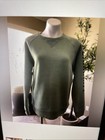 Carhartt Crewneck Women’s Large Green Relaxed Fit Sage Embossed Arm Logo