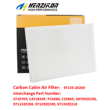 CF10709 PC4684 Cabin AC Fresh Air FIlter For 2010-2013 KIA FORTE KOUP 2.0L 2.4L