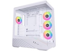 Lian Li V100 ATX Mid-Tower PC Case, 4 x 120mm ARGB PWM Fans Pre-Installed, LED