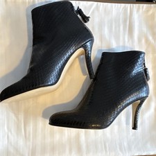 WALTER STEIGER Damen Stiefelette Leder Kroko ...