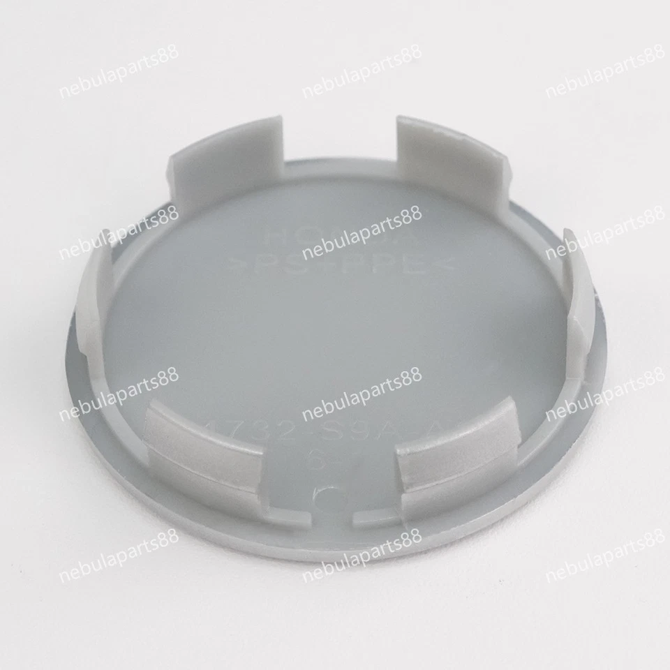 FOR HONDA Set Of 4  Silver/Red  Wheel Center Caps 69MM-Exquisite craftsmanship Foto 3 de 4