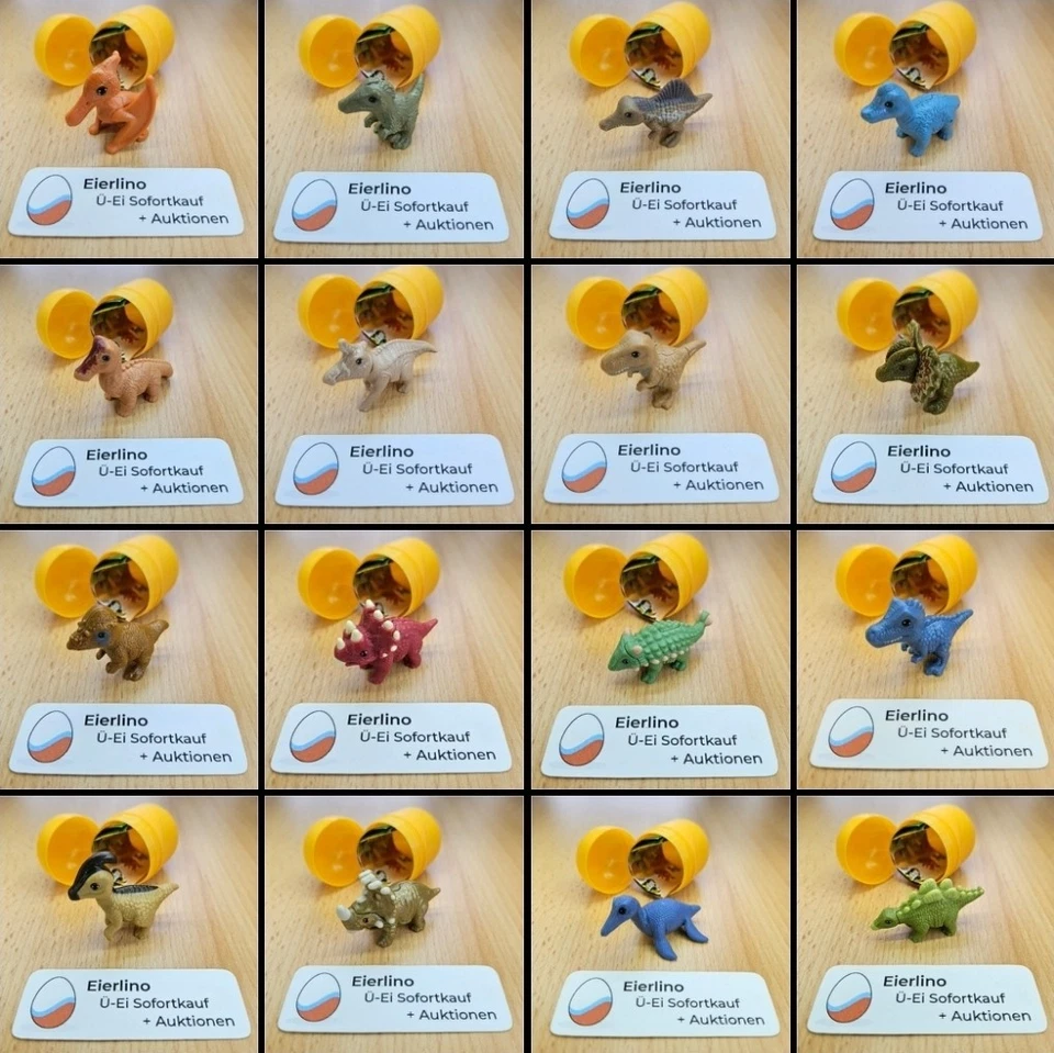 NEU Dino Natoons Ü-Ei Figuren 2026 EINZELAUSWAHL + BPZ Dinosaurier Babys Babies - Bild 1 von 1