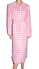 Calvin Klein Pink White Polka Dot Midi Dress XL